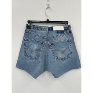 RE/DONE x Levi's Collaboration Ultra short denim shorts Size 25 NWT